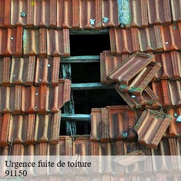 Urgence fuite de toiture  brouy-91150 CJ Toiture 