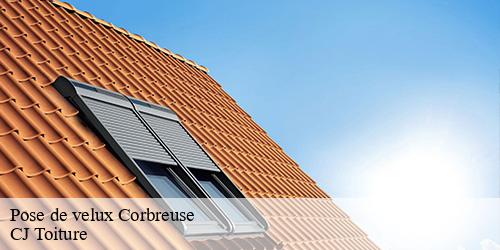 Pose de velux  corbreuse-91410 CJ Toiture 