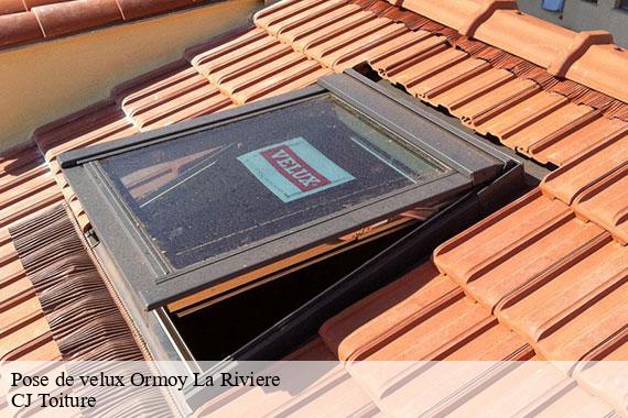 Pose de velux  ormoy-la-riviere-91150 CJ Toiture 