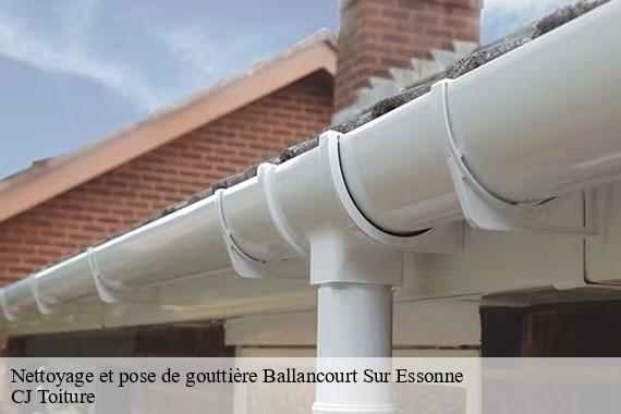 Nettoyage et pose de gouttière ballancourt-sur-essonne-91610 CJ Toiture