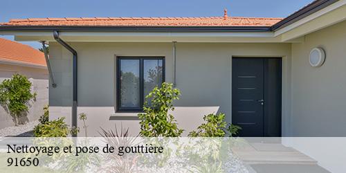 Nettoyage et pose de gouttière  breux-jouy-91650 CJ Toiture 