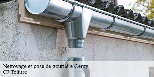 Nettoyage et pose de gouttière  cerny-91590 CJ Toiture 