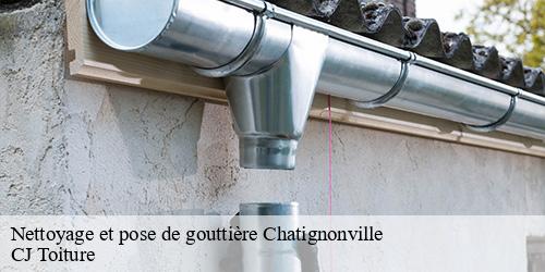 Nettoyage et pose de gouttière  chatignonville-91410 CJ Toiture 