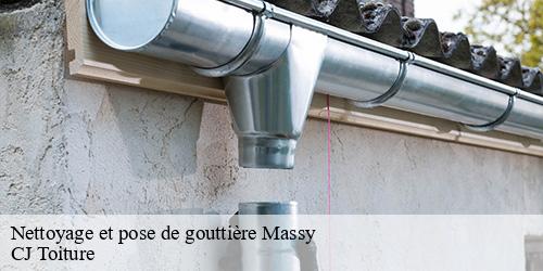 Nettoyage et pose de gouttière  massy-91300 CJ Toiture 