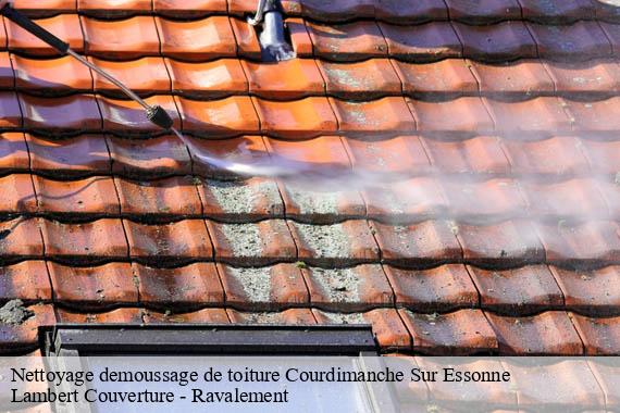 Nettoyage demoussage de toiture  courdimanche-sur-essonne-91720 Lambert Couverture - Ravalement