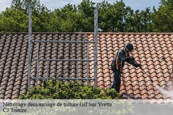 Nettoyage demoussage de toiture  gif-sur-yvette-91190 CJ Toiture 
