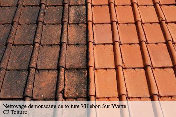 Nettoyage demoussage de toiture villebon-sur-yvette-91140 CJ Toiture
