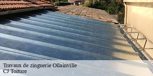 Travaux de zinguerie  ollainville-91290 CJ Toiture 