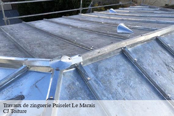 Travaux de zinguerie  puiselet-le-marais-91150 CJ Toiture 