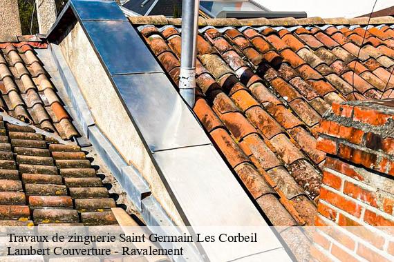 Travaux de zinguerie  saint-germain-les-corbeil-91250 Lambert Couverture - Ravalement