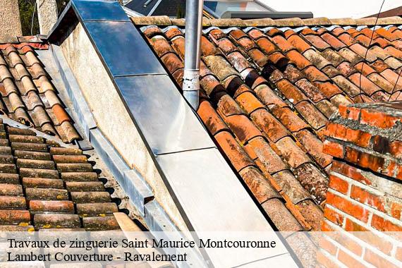 Travaux de zinguerie  saint-maurice-montcouronne-91530 Lambert Couverture - Ravalement